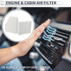 Engine Cabin Air Filter Combo No. 1780131120 for Toyota Avalon (2005–2012)