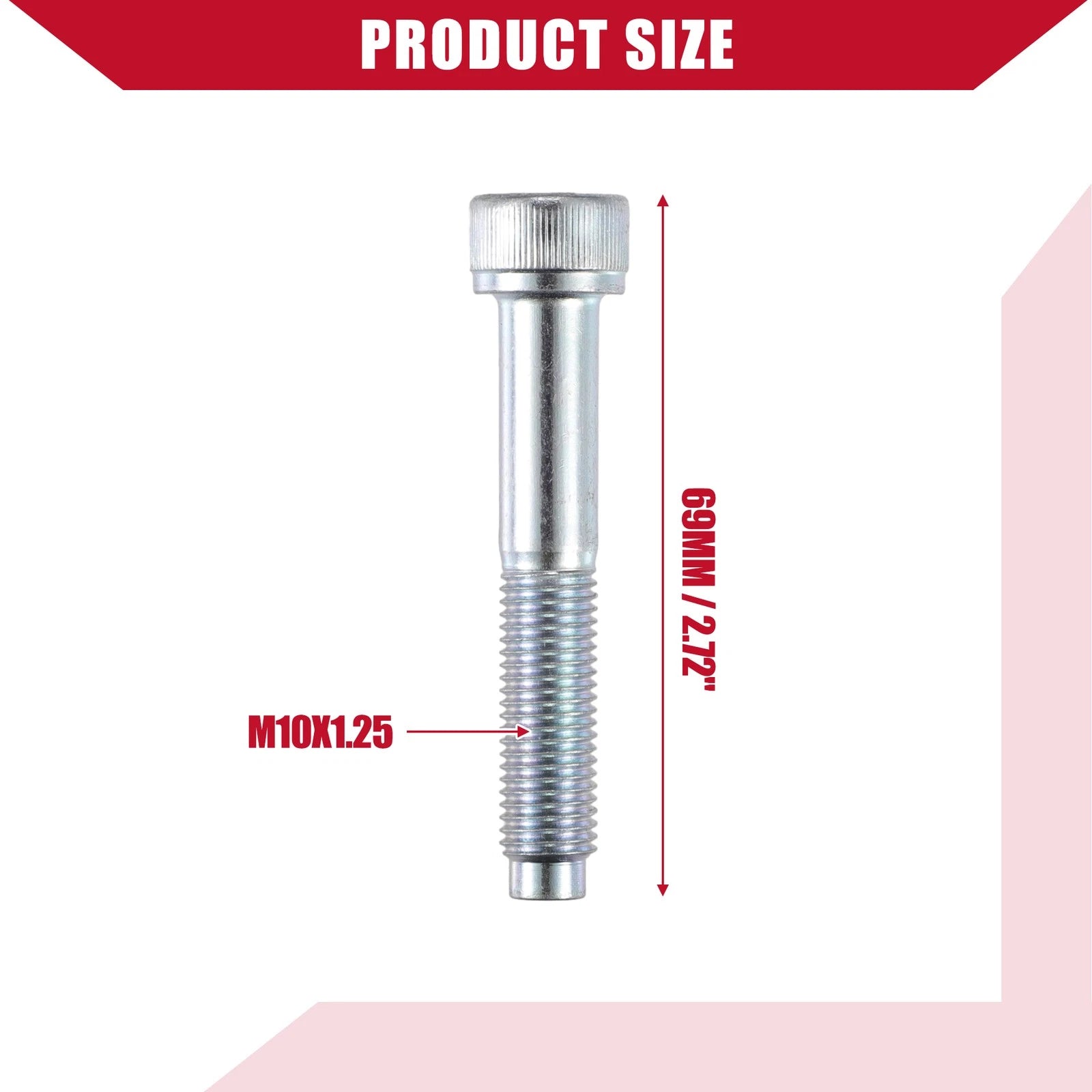 Pulley Belt Tensioner Mount Bolt No.90001R1AA00 for Honda Civic (2006–2020)