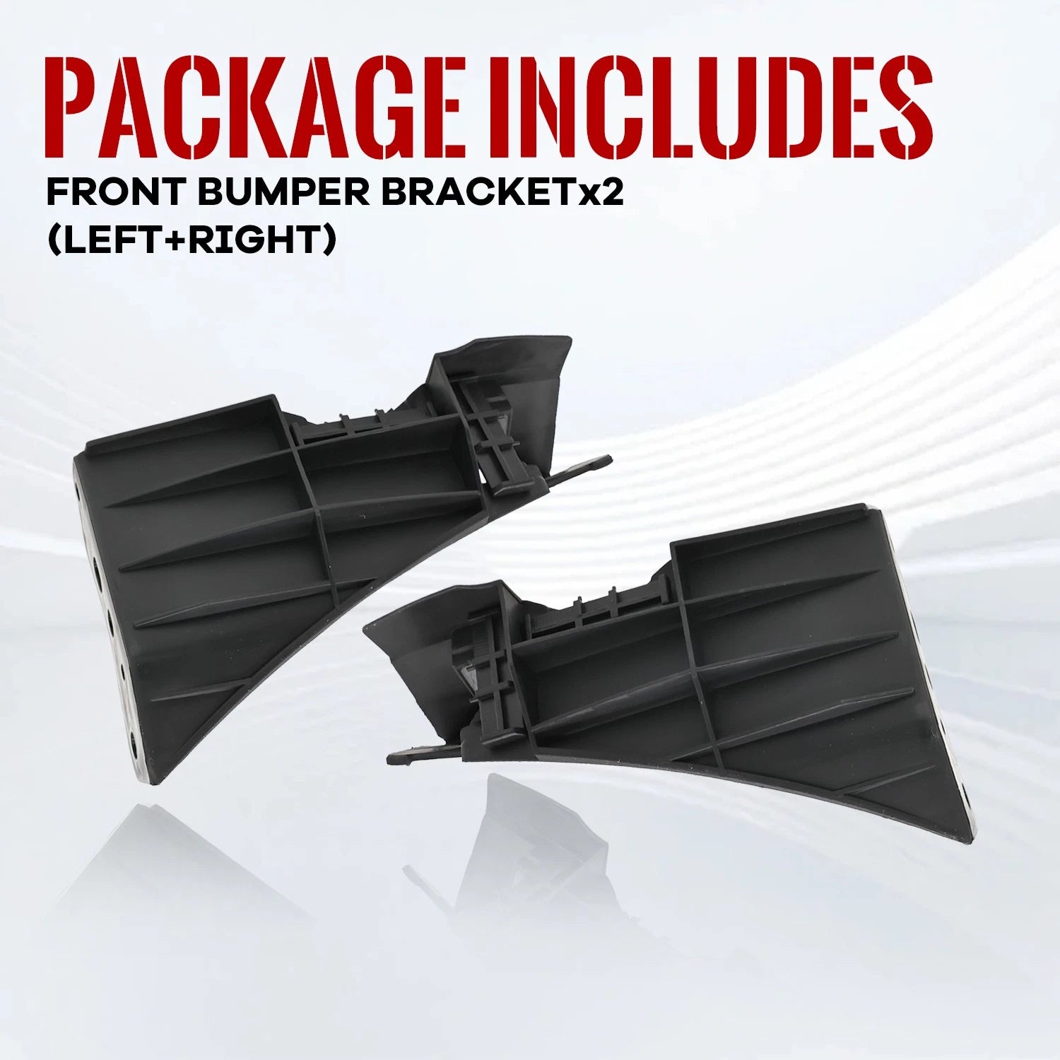 Bumper Bracket Set of 2 for Ford Mustang (2005–2009) Reiff Support Cover