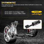 Set of 2 Complete Struts for Ford Edge (2007–2010)