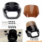 Smoke Windshield Headlight Fairing for Harley Softail Fat Bob (2018-2023)