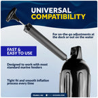 2-Pack Inflator Pump Kit for Boat Fender (Includes 2 Hand Pumps & 8 Needles)