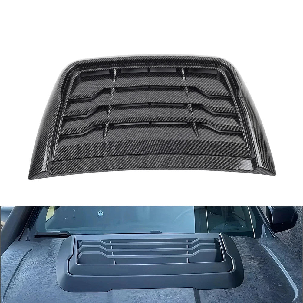 Carbon Look Hood Air Intake Vent Scoop for Ford Ranger Raptor (2015–2022)