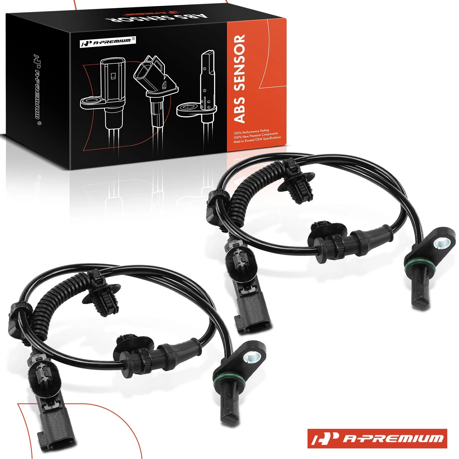 2X Rear ABS Wheel Speed Sensor for Ford Ranger (2019–2023) Turbocharged