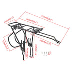 Aluminum Rear Rack for Bicycle (Mountain Bike)