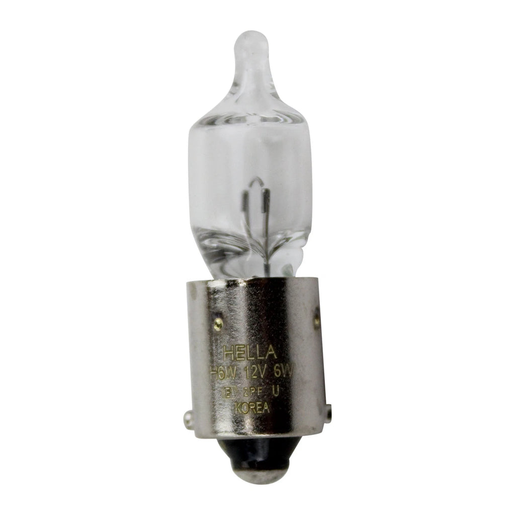 Hella Multi Purpose Light Bulb BAX9s for H6W (12V - 6W)