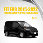 Set of 4 Black Fender Flares for Ford Transit 150/250/350/350HD (2015–2024)
