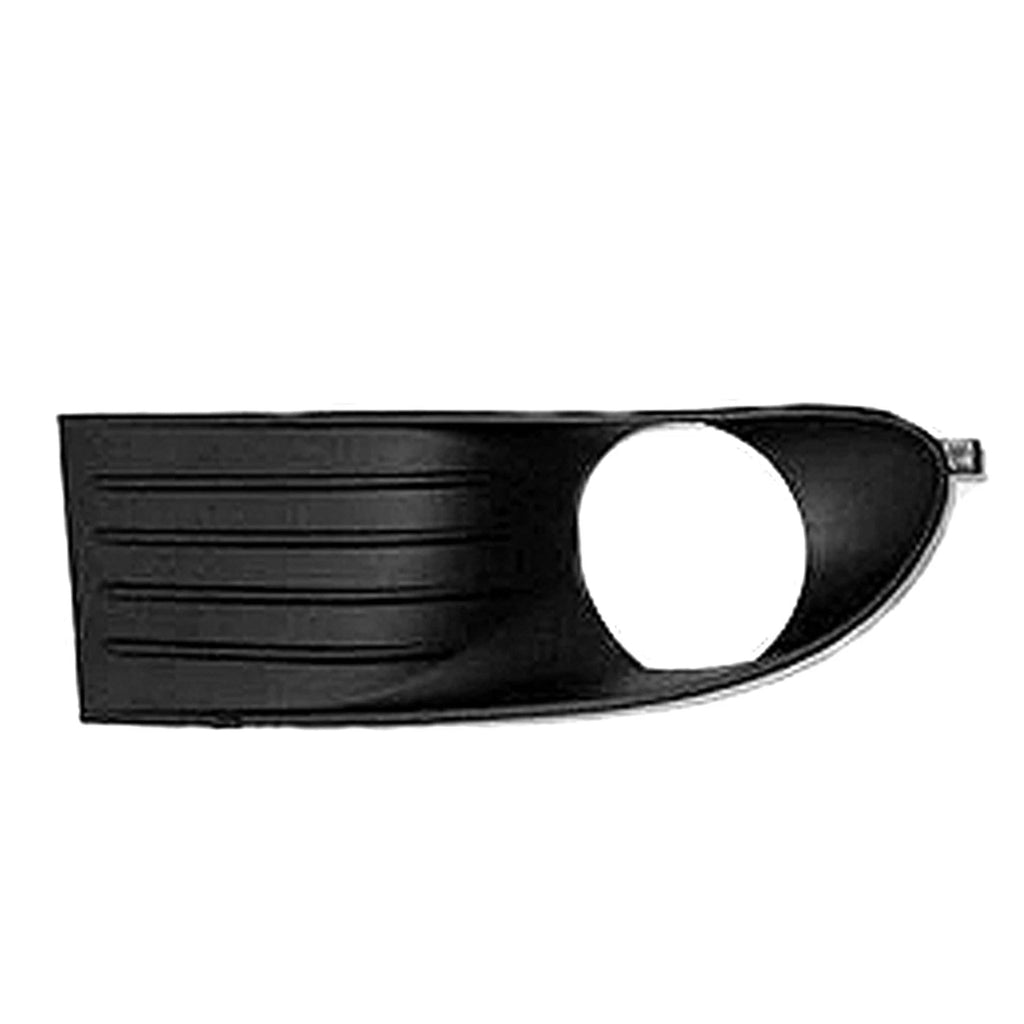 Replacement Textured Passenger Side Front Fog Light Bezel w/1-Piece Bumper