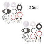 Set of 2 Carburetor Repair Kits for Briggs & Stratton Nikki (796184)