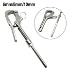 Openable Pelican Hook for Quick Access and Heavy Duty Performance