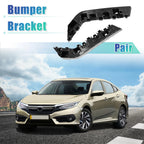 2X Front Bumper Bracket Mounting Support for Honda Civic (2016–2021)