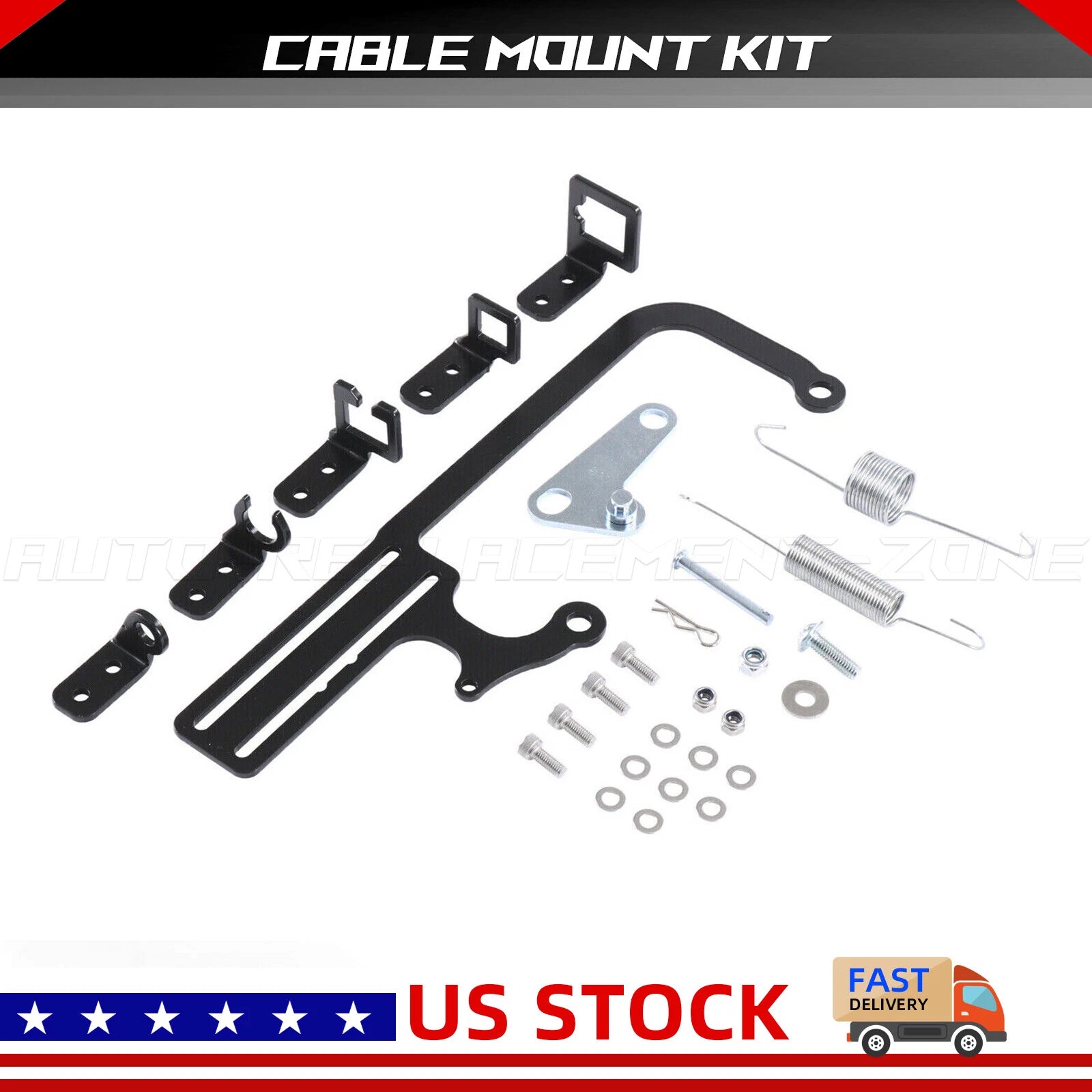 Throttle Carburetor Cable Mount Bracket for GM700R4 Transmissions (1982–1992)