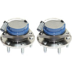 Set of 2 Wheel Hubs for Cadillac CTS (2004–2007) with Bearing & Sensor