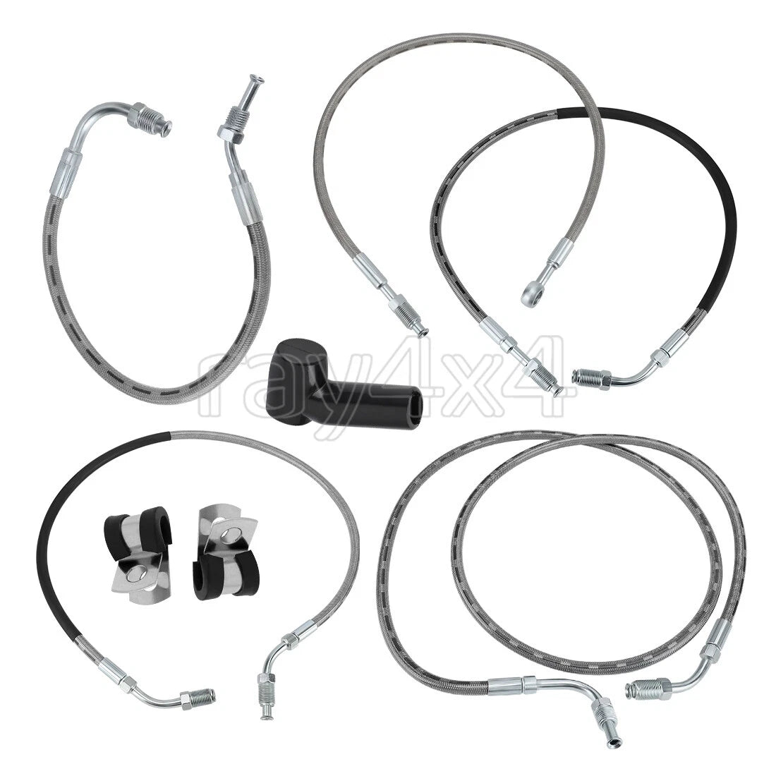 Brake Hose Lines Kit for Polaris Sportsman 335, 500 4X4, 6X6 (2000–2006)