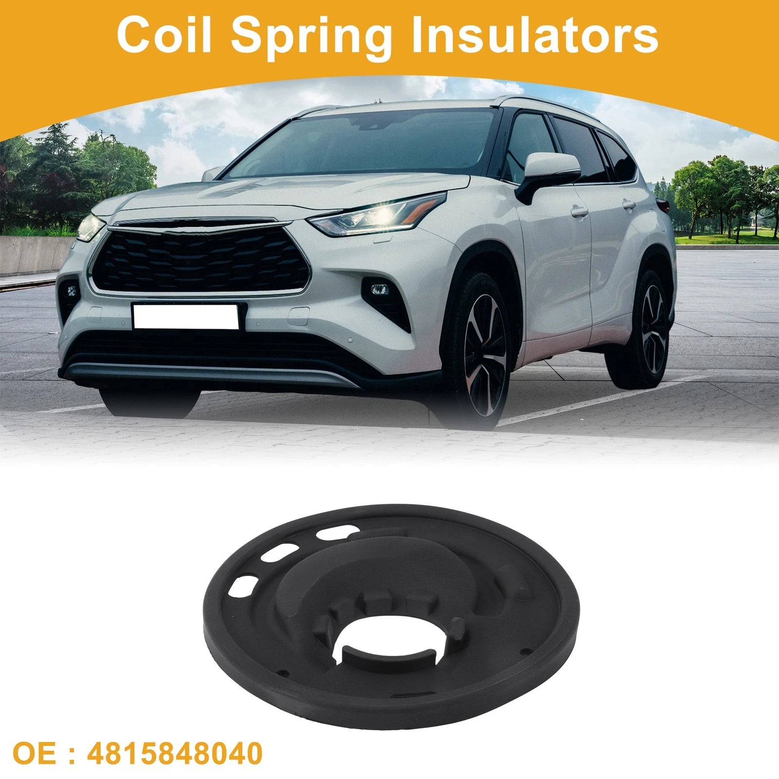 Lower Coil Spring Insulator No. 4815848040 for Toyota Highlander (2001–2007)