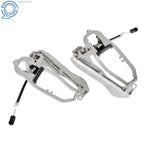Front Pair Door Handle Carrier Frame for BMW X5 (2000–2006)