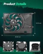 Radiator Cooling Fan for Chevrolet Sonic (2012–2020) 622900