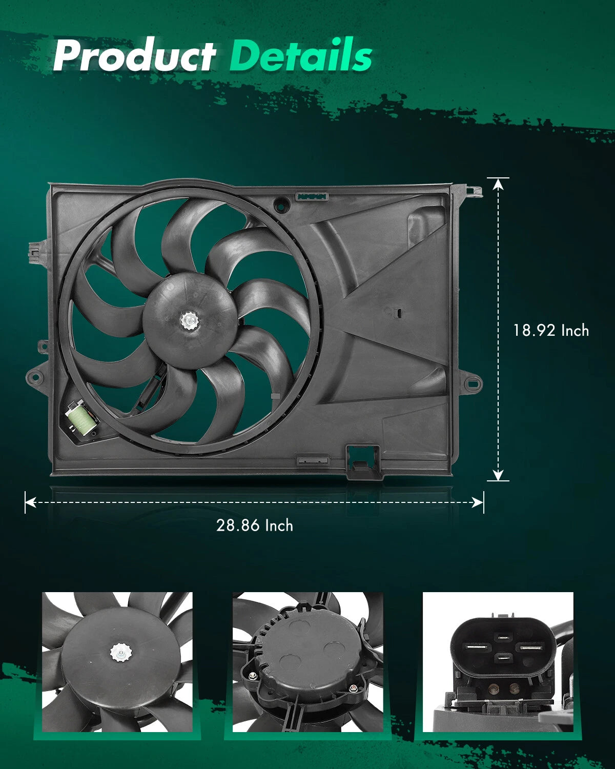 Radiator Cooling Fan for Chevrolet Sonic (2012–2020) 622900