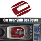 Set of 1 Gear Shift Box Trim for Chevrolet Camaro (2017–2019) Carbon Fiber