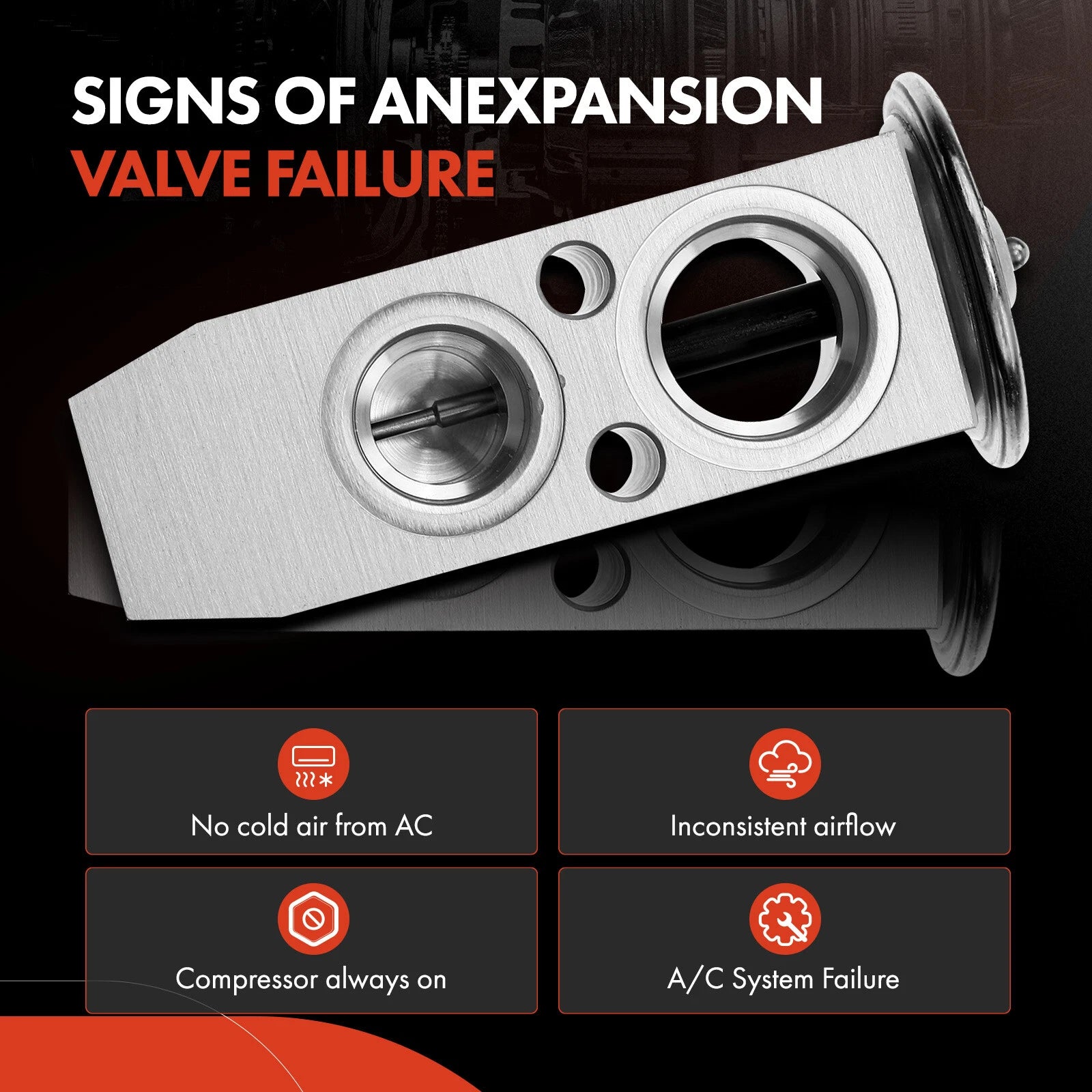 A/C Expansion Valve for Nissan Altima Sentra Murano (2002–2006)