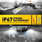 2X H1 LED Headlight Bulbs