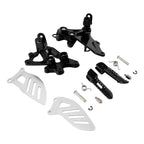 Front Driver Footrest Footpegs Bracket for Suzuki GSXR600 GSXR750 (2006–2010)