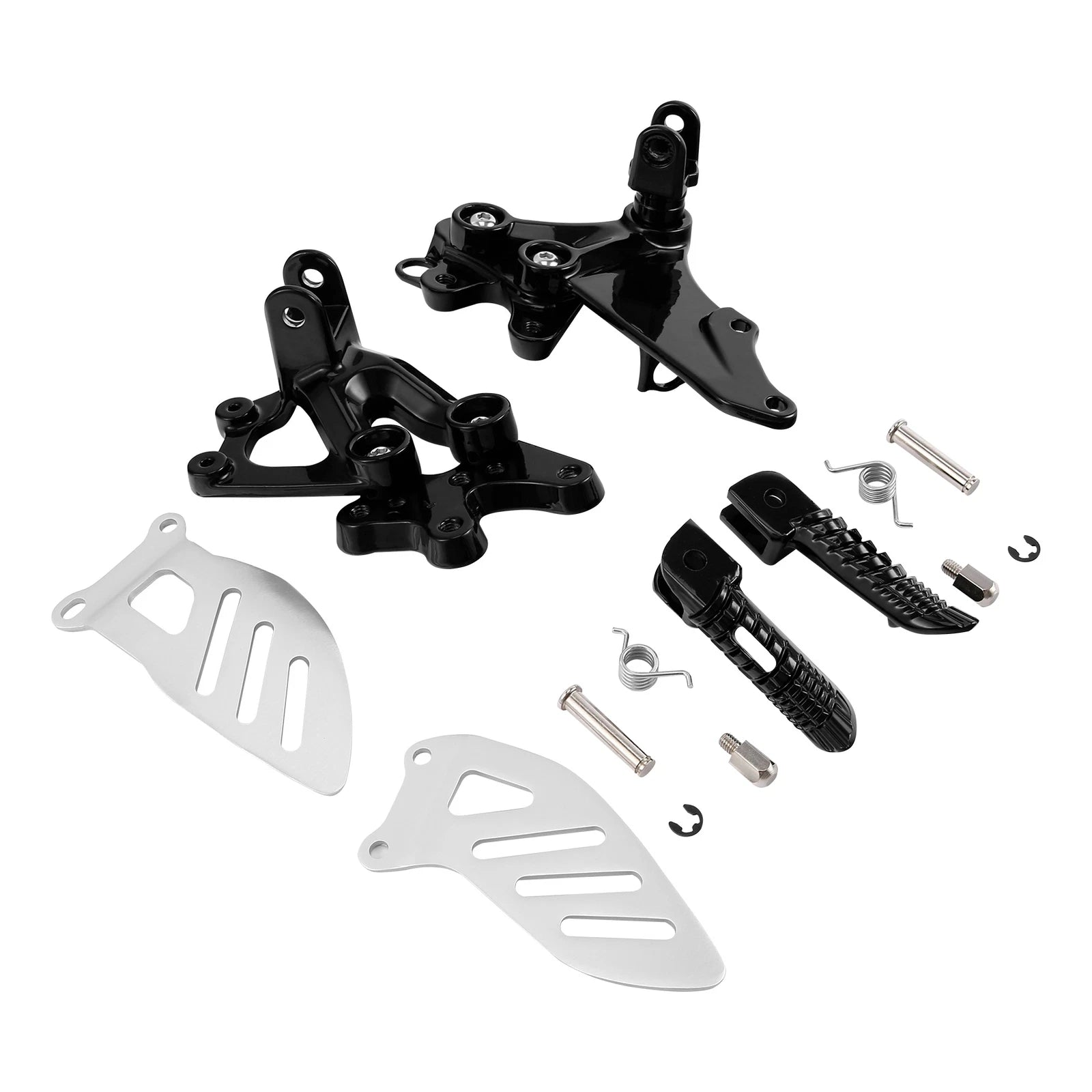 Front Driver Footrest Footpegs Bracket for Suzuki GSXR600 GSXR750 (2006–2010)