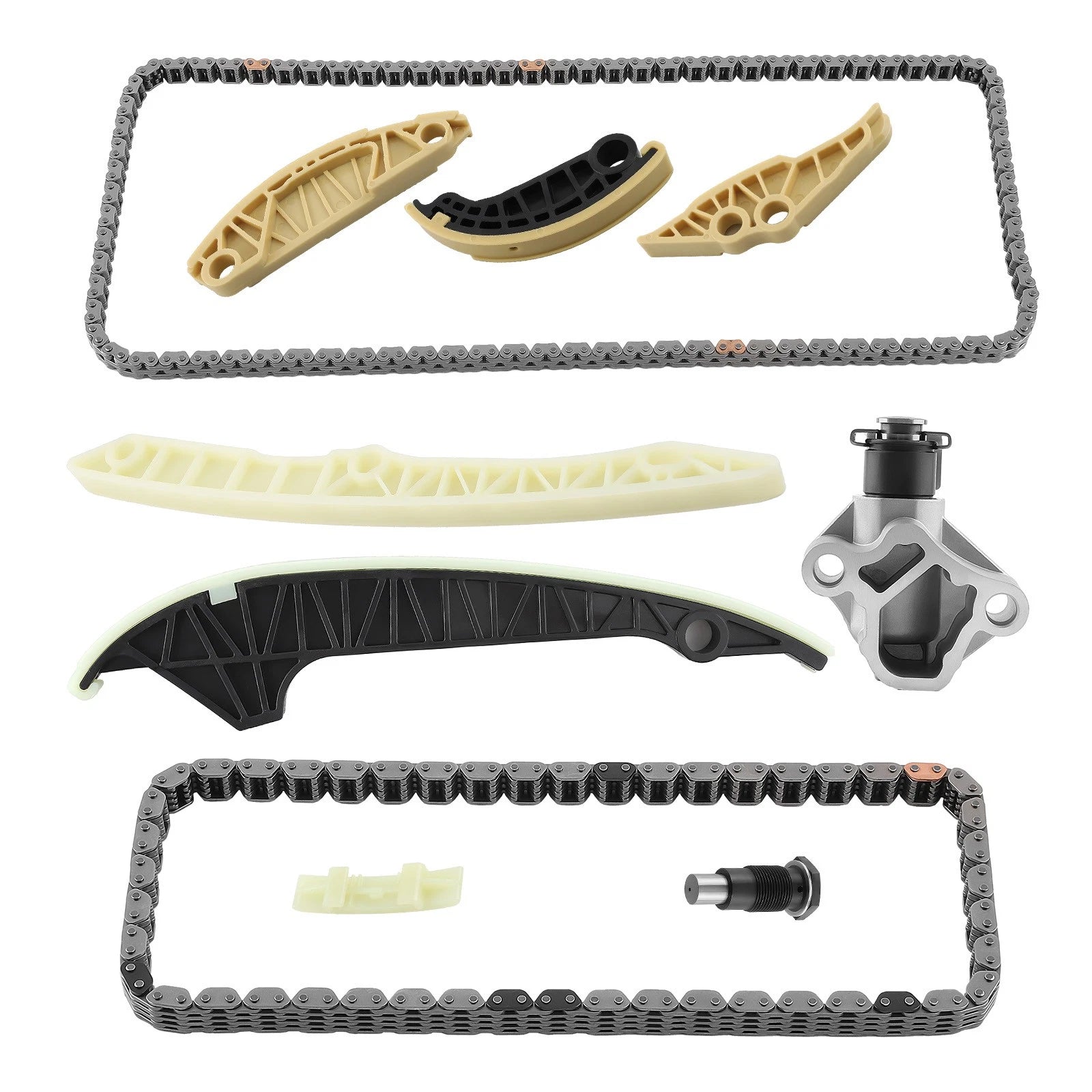Timing Chain Kit & Tensioner for Audi A3 A5 A6 Q5 VW Tiguan Passat (2009–2019)