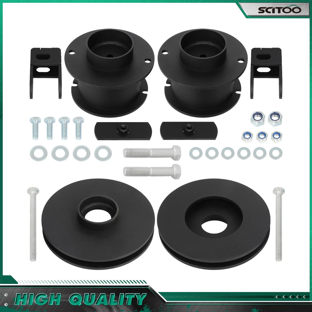3.5" Front 1" Rear Leveling Kit + Shock Extender for Ram 2500 4WD (2014–2022)