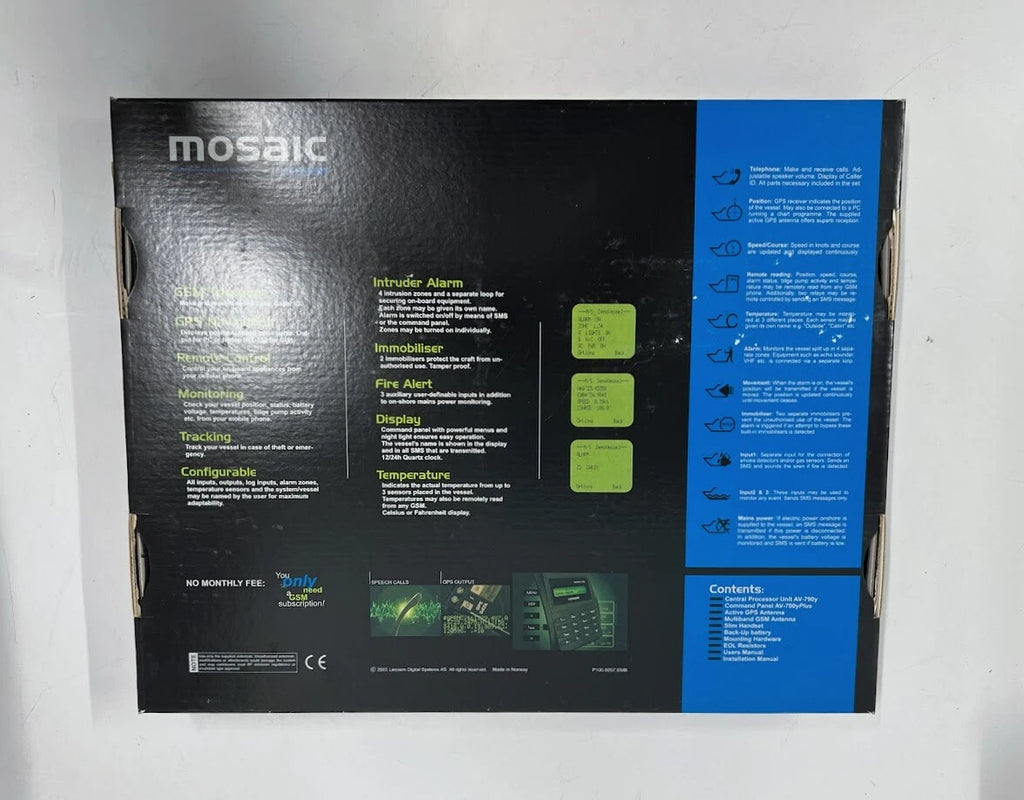 Liessem AV-790y for Mosaic-Modular Supervision & Alarm Integration