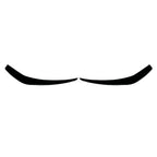 Glossy Black Front Bumper Side Air Vent Trims for Benz A Class (2013-2015)