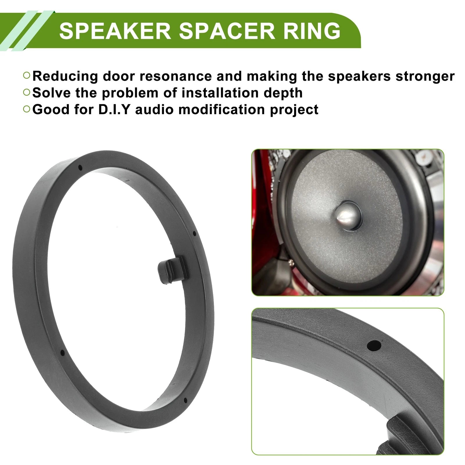 Speaker Spacer Ring Adapter for Mitsubishi Eclipse Cross (2018–2023)