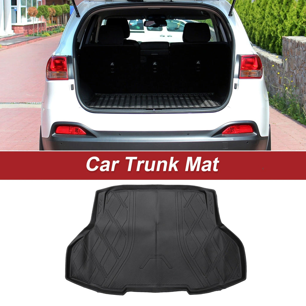 Cargo Liner Rear Trunk Mat for Honda Civic Type R (2017–2021) TPE Diamond Pattern
