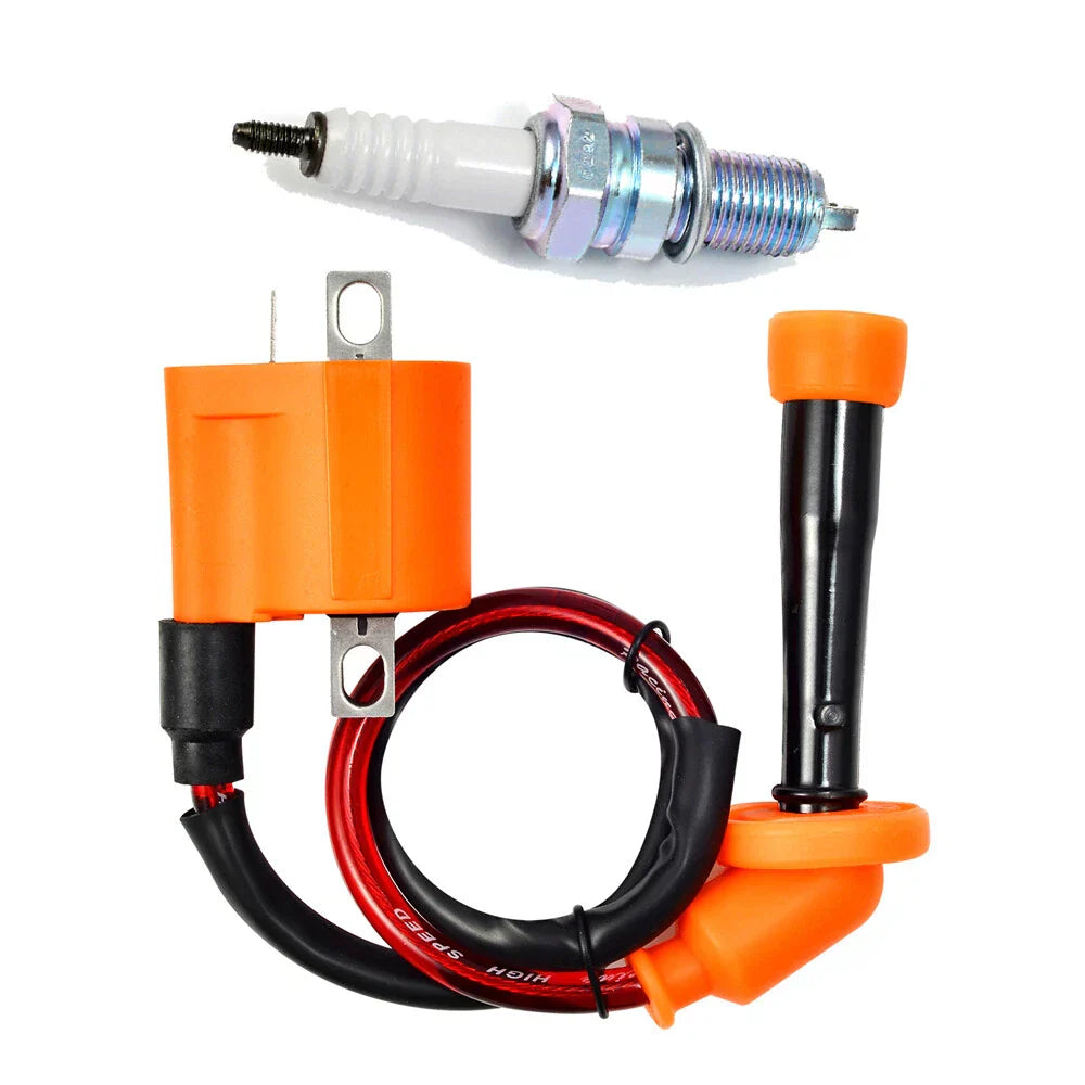 Ignition Coil & Spark Plug for Yamaha Raptor YFM660R (2001–2005)