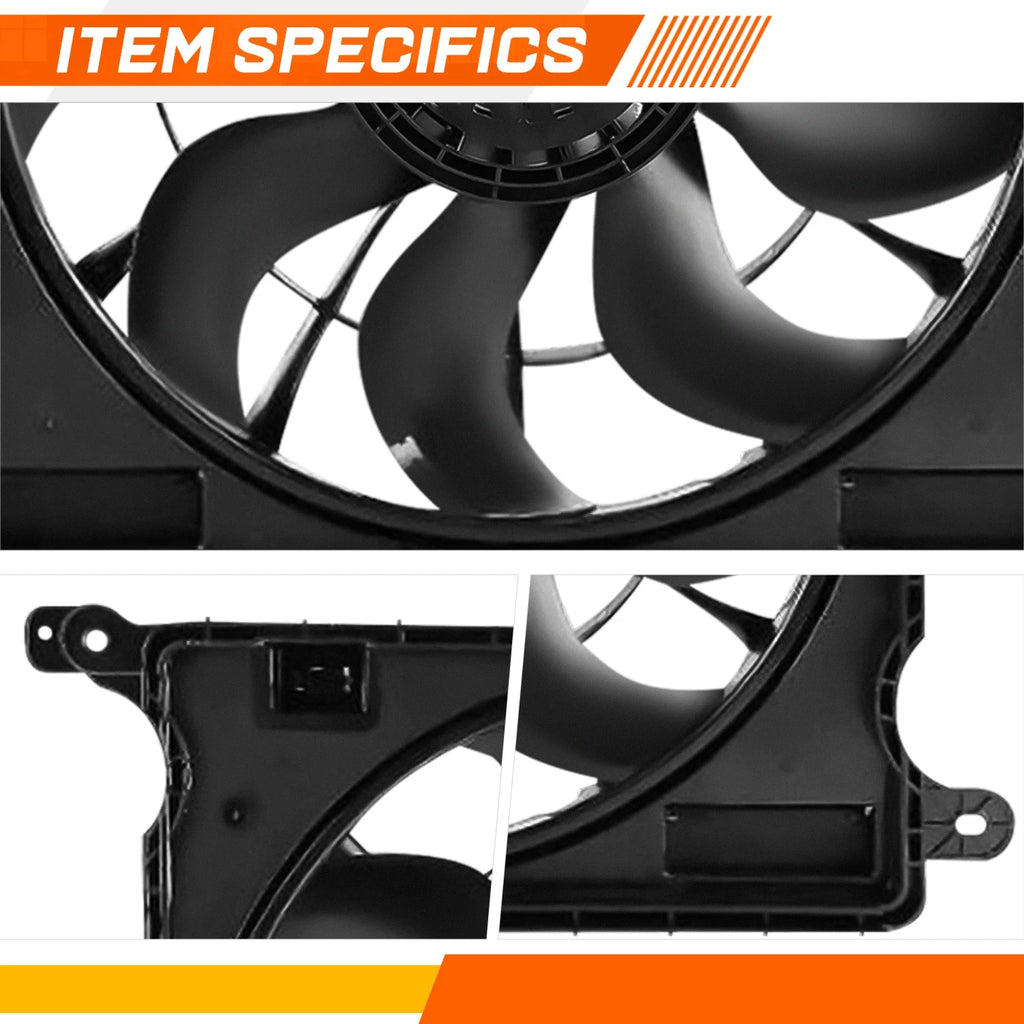 Radiator Cooling Fan Assembly for Jeep Grand Cherokee (2022–2025)