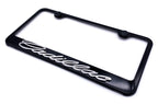 License Plate Frame Black Stainless OEM Replacement for Cadillac (2000–2025)