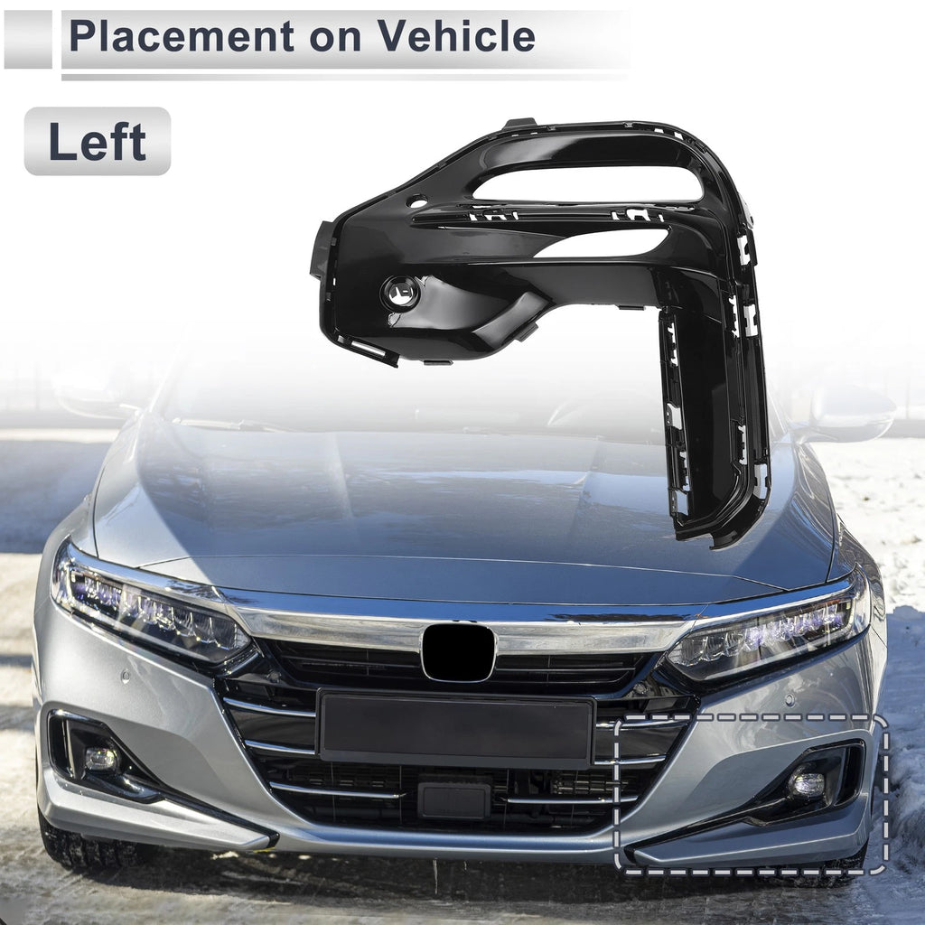 1 Pc Fog Light Grill for BMW X5 (2019–2022) No. 51118746239 Black