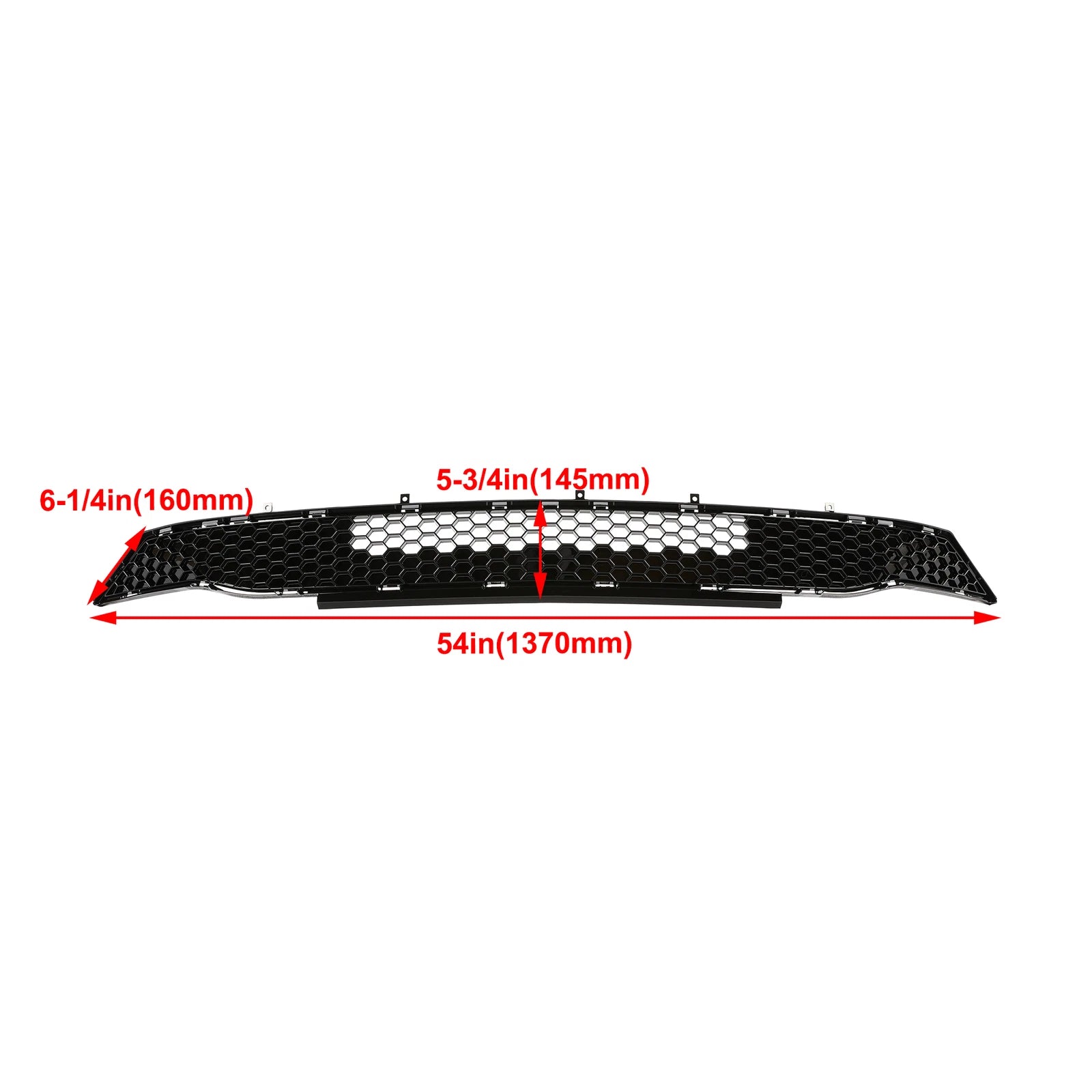 Front Lower Bumper Grill Grille Honeycomb for Ford Mustang (2018–2022)