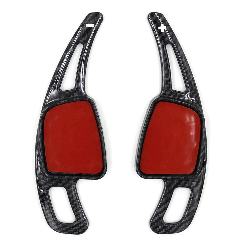 Carbon Fiber Look Steering Wheel Shift Paddles for Audi A3 S3 SQ7 (2017-2020)