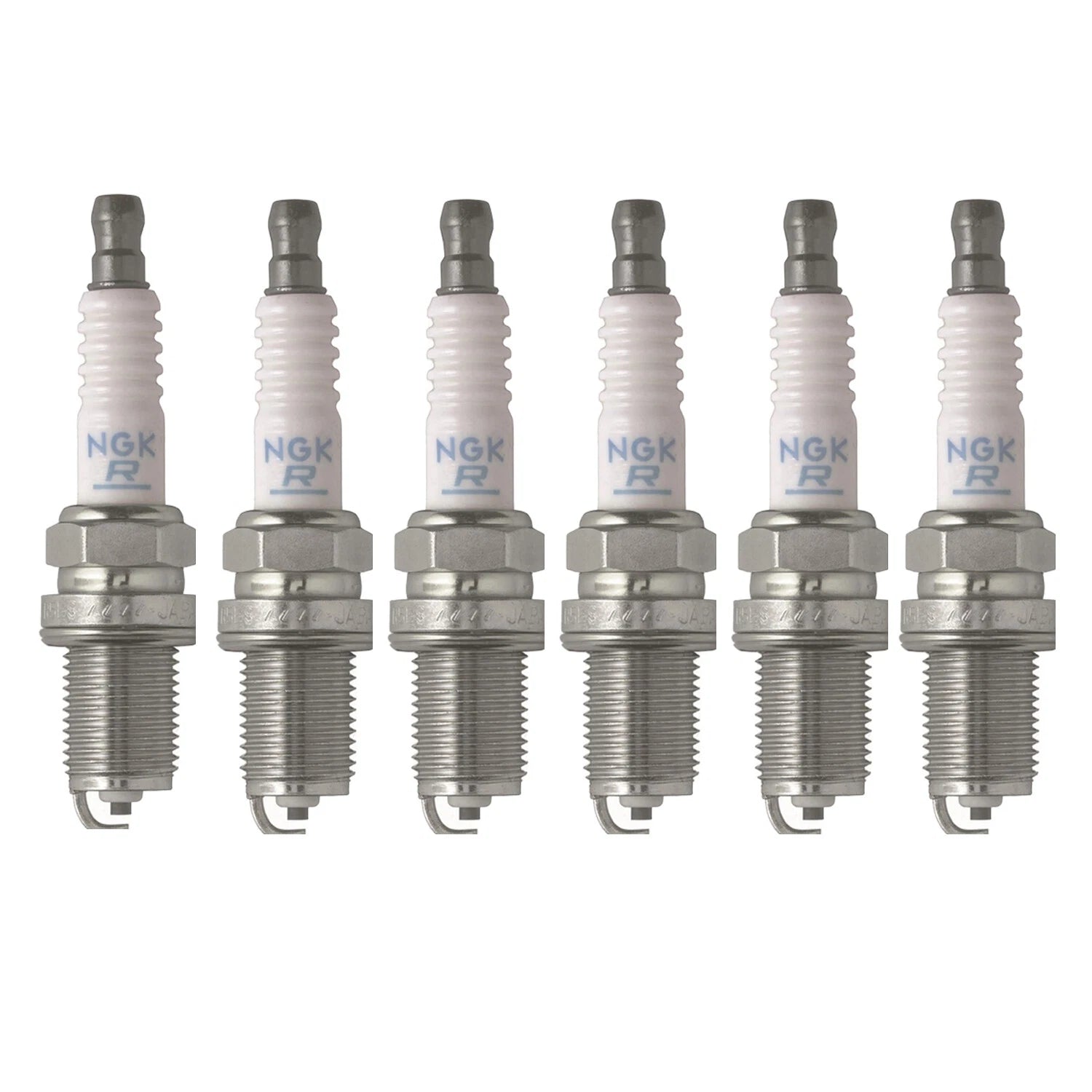 Set of 6 NGK V-Power Spark Plugs 1172 for Aerostar Taurus 6 V6 (1990–1997)