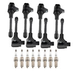 8PCS Ignition Coils & 8PCS Iridium Spark Plugs for Infiniti QX80 (2014–2020)