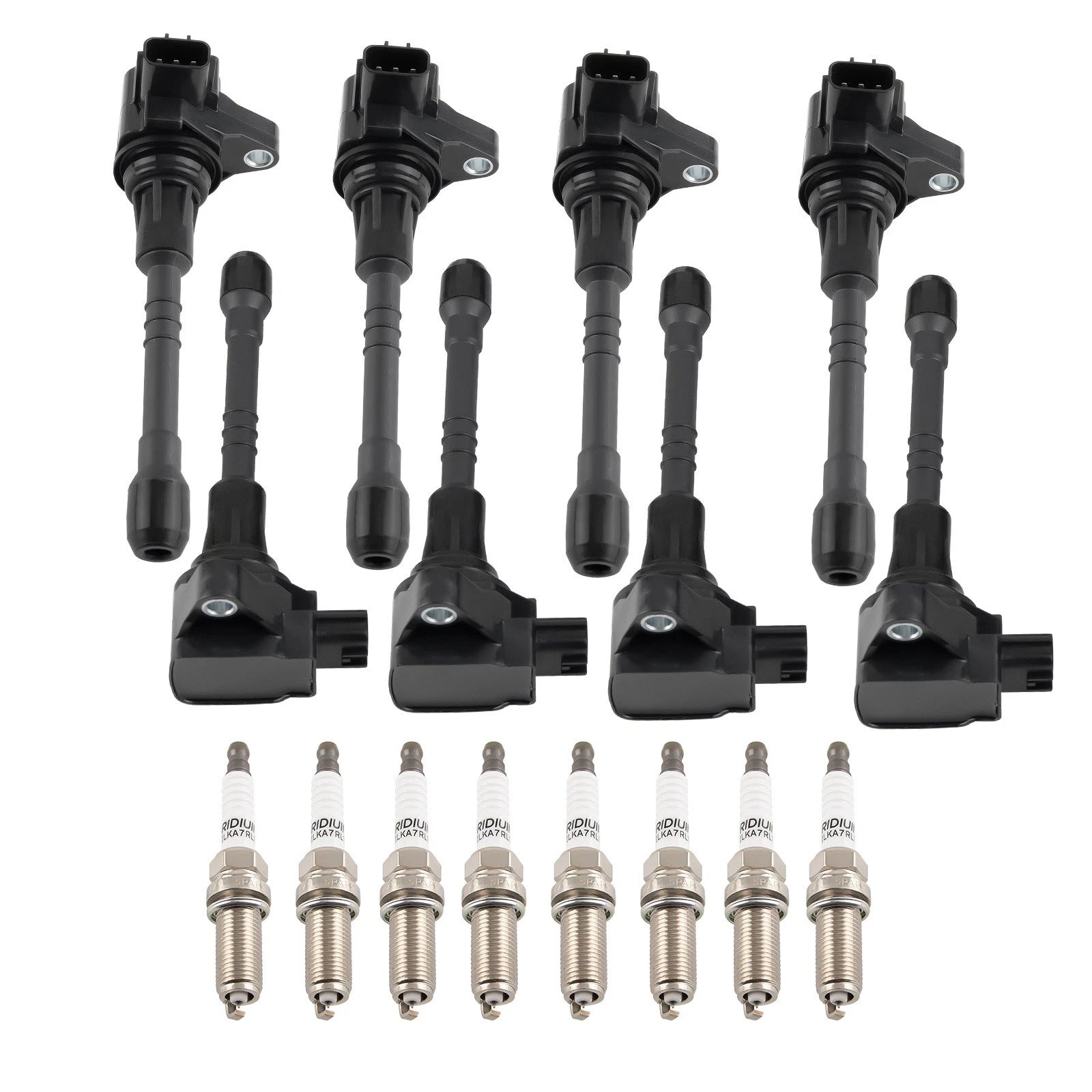 8PCS Ignition Coils & 8PCS Iridium Spark Plugs for Infiniti QX80 (2014–2020)