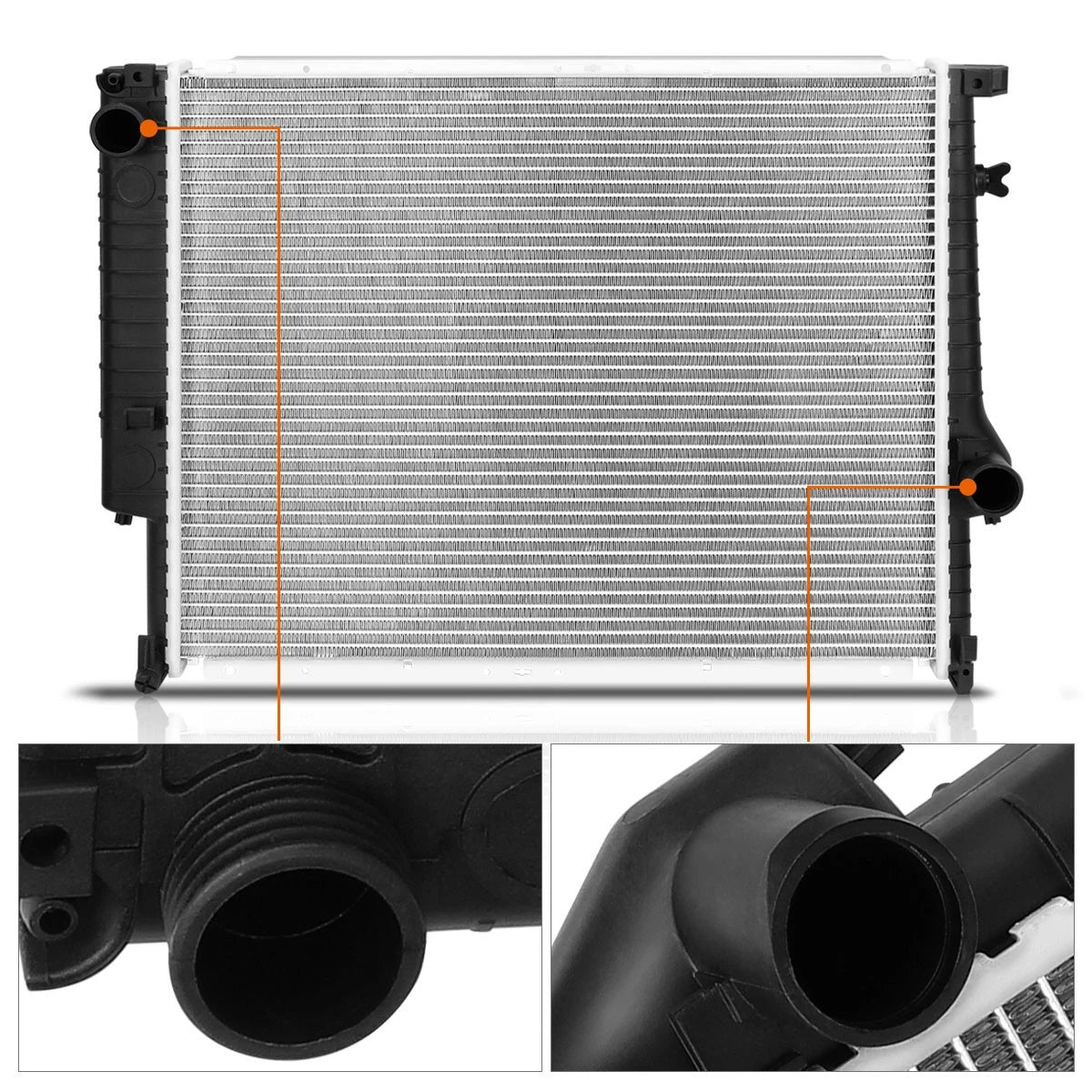 Aluminum Core Cooling Radiator for BMW E36/M3/Z3 (1992–2000) DPI-1841