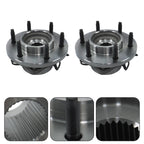 Pair Front Wheel Bearing and Hub Assembly for Hummer H3 (2006–2010)