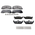 Set of 4 Akebono ProACT Ceramic Brake Pads for Ford F-150 (2010–2011)