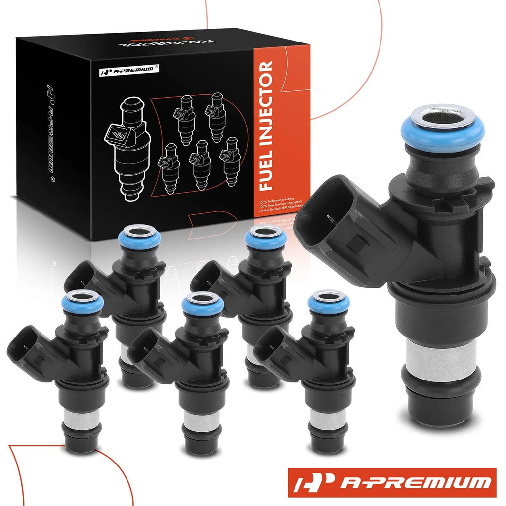 6x Fuel Injector for Chevrolet Malibu (2004–2006) Buick Rendezvous Terraza