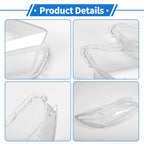 Headlight Lens Cover for Honda CR-V (2015–2016) PC Clear