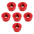 Rear Sprocket Nut Kit M10x1.25mm Red for Kawasaki ZX6R ZX10R (2004–2024)