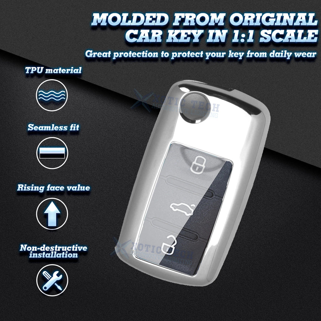Smart Key Cover Case for Volkswagen GTI Jetta Golf (2011-2021)