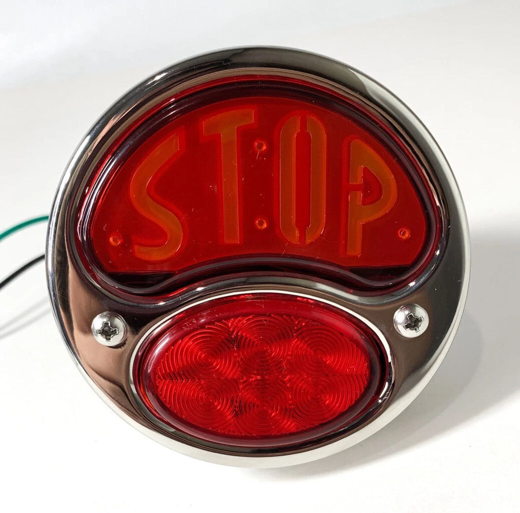 Driver Side LED Tail Light w/ Stop Lens Replacement for Ford Model A (1928–1931)